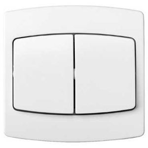Schneider Electric Double Poussoir O/F Alcyon