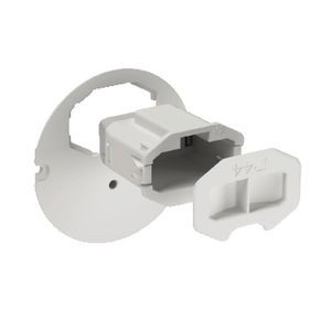 Schneider Electric Multifix Dcl Air, Couvercle Affleurant + Connecteur pour Applique