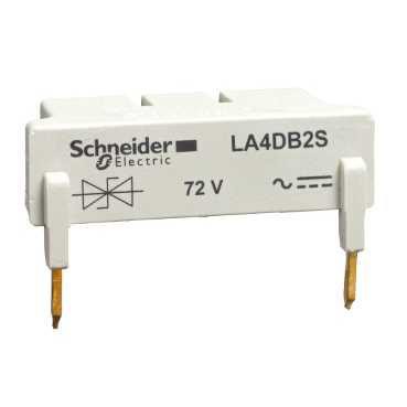 Schneider Electric Module D Antiparasitage Diode D Écrêtage Bidirectionnel 24 V Cc Et Ca - Schneider Electric - LA4DB1B