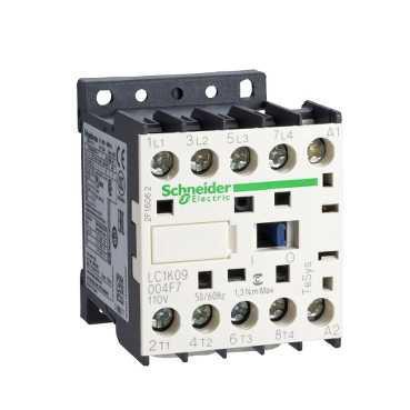 Schneider Electric Contacteur Tesys Lc1K 4P (2F Plus 2O) Ac1 440V 20 A Bobine 110 V Ca - Schneider Electric - LC1K09008F7