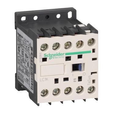 Schneider Electric Contacteur Tesys Lc1K 3P Ac3 440V 12 A Bobine 220 à 230 Vca - Schneider Electric - LC1K1210M72