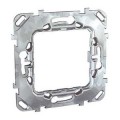 Support de Fixation Sans Griffe 1 Poste 2 Modules Entraxe 71 mm Unica Schneider