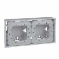 Schneider Unica Blanc boîte pour montage en saillie 2 poste 2x2 modules