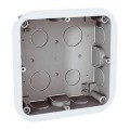 Schneider Unica boîte d'encastrement pour cloison creuse profondeur 40mm 2x4 modules - Schneider Electric - MGU8.624
