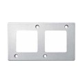 Plaques de finition anti-vandalisme, 2 postes