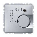 Artec KNX, thermostat d'ambiance Alu brillant