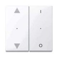 M-Plan KNX, commande double marquage double flèche et O/I Antimicrobien brillant