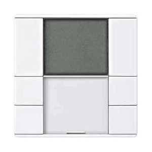 Artec KNX, commnande multifonction avec thermostat 4 touches Blanc brillant