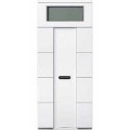 M-Plan KNX, cde multifonction avec thermostat 8 touches Blanc mat