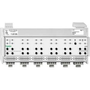 Actionneur mixte volet/store commutation Schneider KNX à commande manuelle 12x/24x/10A
