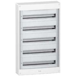 coffret Pragma en saillie - 5 x 24 modules  -  160 A - sans porte