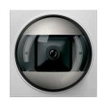 Portier camera module mechanically adjustable silver