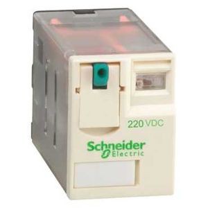 RELAIS MINIATURE 4 CO 220 V DC