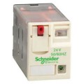 RELAIS MINIATURE 4 CO BAS NIVEAU AVEC LED 24 V AC