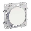 Poussoir Blanc 10 A Fixation à Vis Odace Schneider