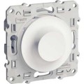 Schneider Odace variateur pour lampe fluocompacte - Blanc - 9…100W - 2 Fils