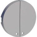 Schneider Odace 2 demi enjoliveur Alu, livré sans LED