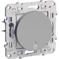 Schneider Odace interrupteur temporisé Alu, 1840 W/VA, griffes non montées