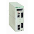 switch Ethernet managé standard - 2 ports cuivre - 2 ports fibre monomode