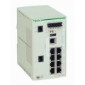 switch Ethernet managé standard - 8 ports cuivre - 2 ports Gigabit