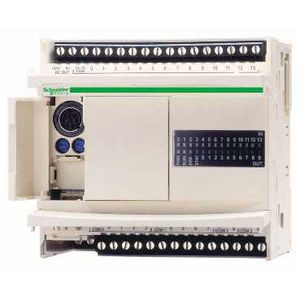 BASE UNIT AC,14 IN DC,10 OUT RLY,TBK