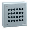 boîte à boutons vide XB2S métallique 24 perçages en 6 colonnes