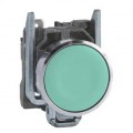 Harmony bouton-poussoir vert Ø22 - à impulsion affleurant - 1F