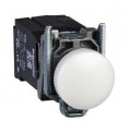 Harmony voyant rond Ø22 - IP66 - blanc - LED intégrée - 440-460Vac