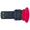 Arrêt d'urgence rouge Ø 22 - coup-de-poing Ø 40 - tourner pour déverrouiller - Schneider Electric - XB7ES545P