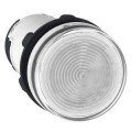 voyant rond Ø 22 - IP 54 - blanc - douille BA 9s - 250 V - cosses