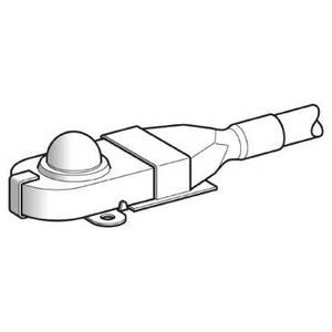 interrupteur de position miniature poussoir bombé câble longueur 2 m