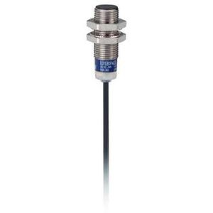 DETECTEUR INDUCTIF CYLINDRIQ M12 12 24VDC PNP NC 3FILS NOYABLE CABLE 5M