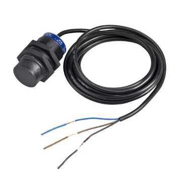 détecteur inductif XS4 cylindrique M30 Sn 1,5 à 15 mm câble 2m