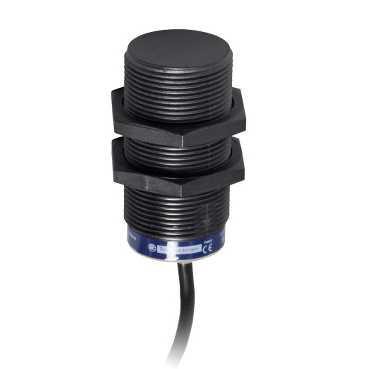 détecteur inductif XS4 cylindrique M30 Sn 15 mm câble 2m