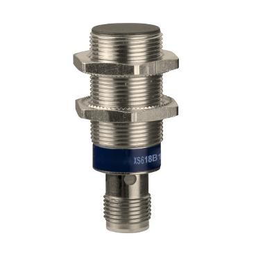 détecteur inductif XS6 cylindrique M18 Sn 8 mm connecteur ½