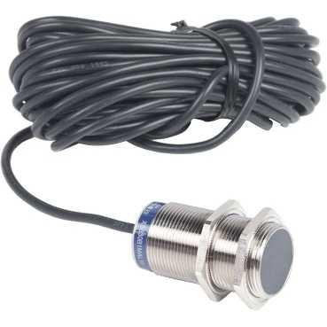 détecteur inductif XS6 cylindrique M30 Sn 15 mm câble 10m
