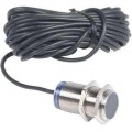 détecteur inductif XS6 cylindrique M30 Sn 15 mm câble 10m