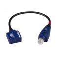 détecteur inductif XS9 plat forme E Sn 10 mm connecteur M12 déporté