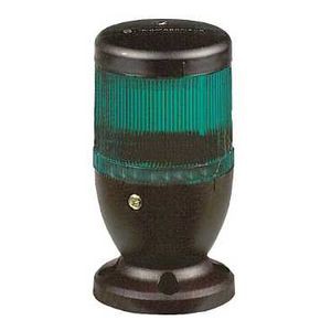 balise feu fixe vert XVE - douille BA 15d - 24..240 V -IP 42