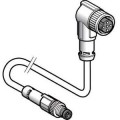 RALLONGE PUR-M8 M8-4C-1M  CONNECTEUR COUDE