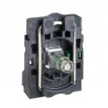 Harmony corps de bouton lumineux - Ø22 - orange LED intégrée 1O+1F