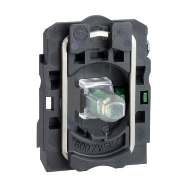 Harmony corps de bouton lumineux - Ø22 - bleu LED intégrée 1F