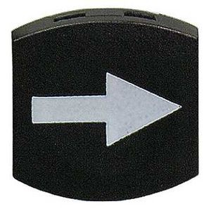 capsule lisse blanc pour poussoir carré diam 16