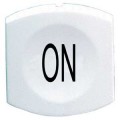 capsule lisse ON blanc pour poussoir carré diam 16