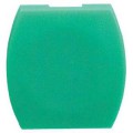 capsule lisse vert pour poussoir carré diam 16