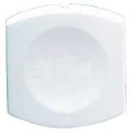 capsule lisse blanc pour poussoir lumineux carré diam 16