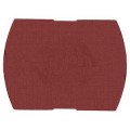 capsule lisse rouge pour poussoir rectangulaire diam 16