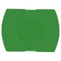 capsule lisse vert pour poussoir lumineux rectangulaire diam 16