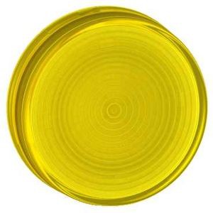 Harmony cabochon strié - jaune pour voyant rond Ø 30