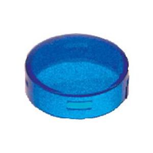 Harmony cabochon lisse - bleu pour voyant rond Ø22